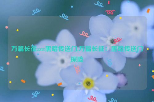 万篇长征zztt黑暗传送门,万篇长征：黑暗传送门探险  第1张