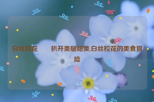 白丝校花��扒开美腿甜美,白丝校花的美食冒险  第1张