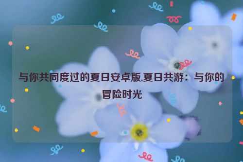 与你共同度过的夏日安卓版,夏日共游：与你的冒险时光  第1张