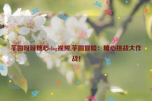 芋圆呀呀糖心vlog视频,芋圆冒险：糖心挑战大作战！  第1张