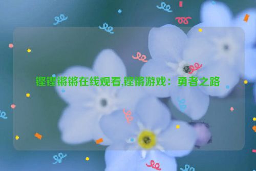 铿铿锵锵在线观看,铿锵游戏：勇者之路  第1张