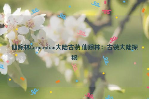 仙踪林Corporation大陆古装,仙踪林：古装大陆探秘  第1张