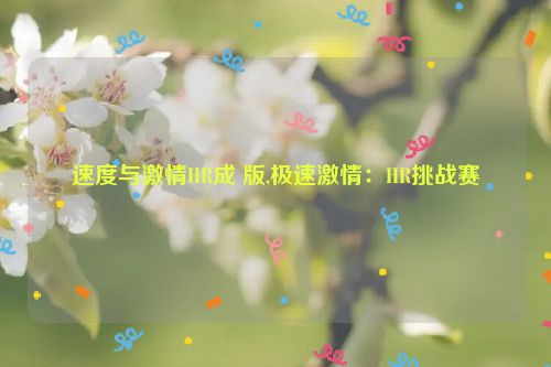 速度与激情HR成 版,极速激情：HR挑战赛  第1张